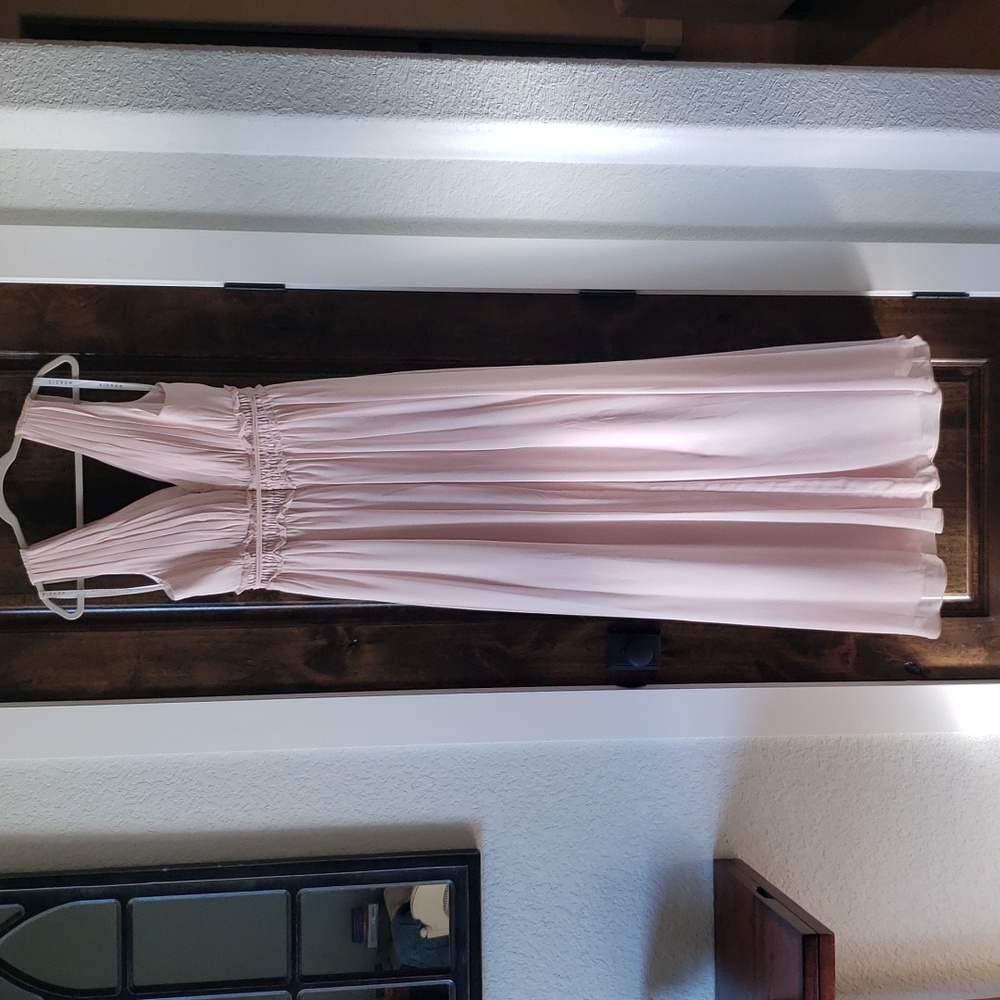 Azazie Kensington Bridesmaids Dress in Blushing Pink - Picture 9 of 14